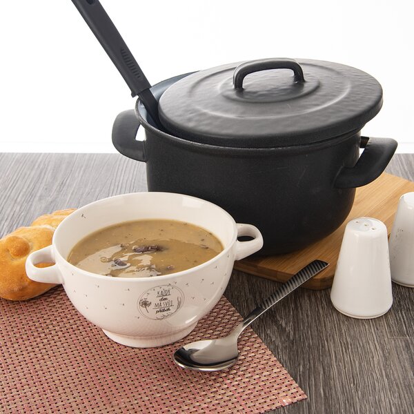 Miska KAŽDÝ DEN s uchami pr. 14 cm