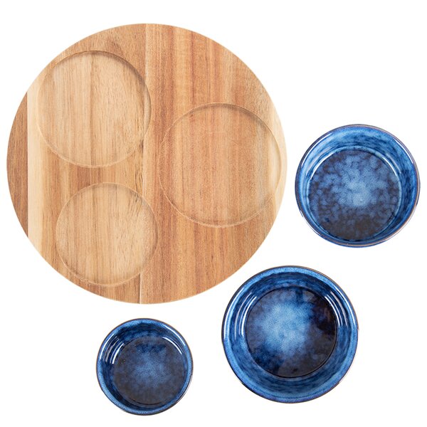 Servírovacie misky s táckou