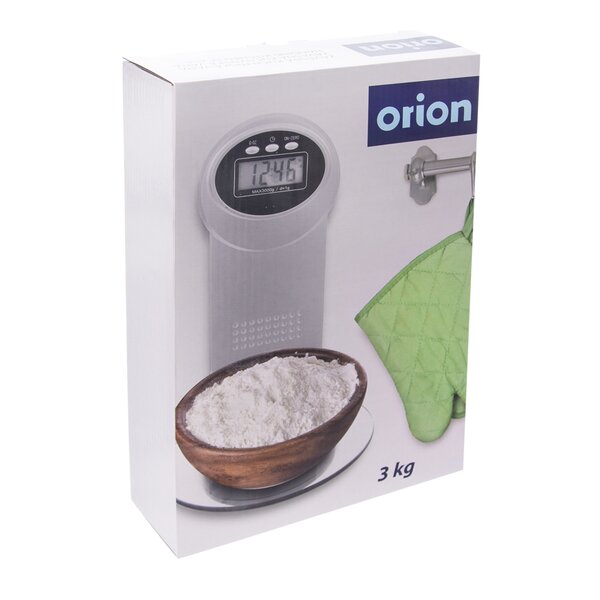 Kuchynská váha digitálna závesná 3 kg