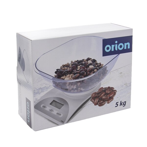 Kuchynská váha digitálna s miskou 5 kg