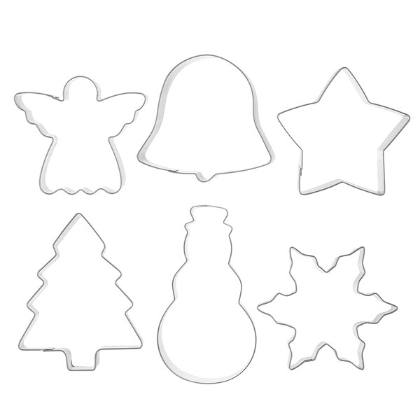 Vykrajovačky SNEHULIAK sada 6 ks