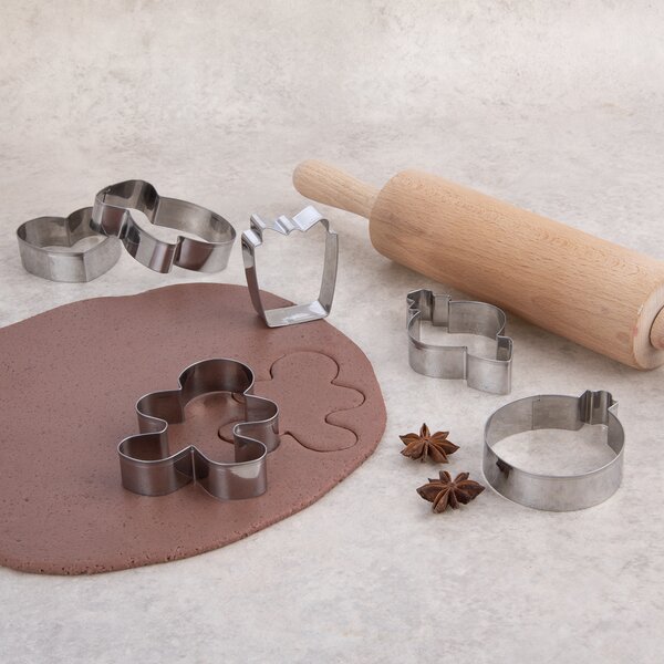 Vykrajovačky Vianočná ozdoba 6 ks