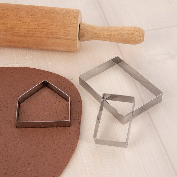 Vykrajovačka chalúpka sada 3 ks