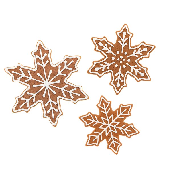 Vykrajovačka hviezda VLOČKA 4 ks