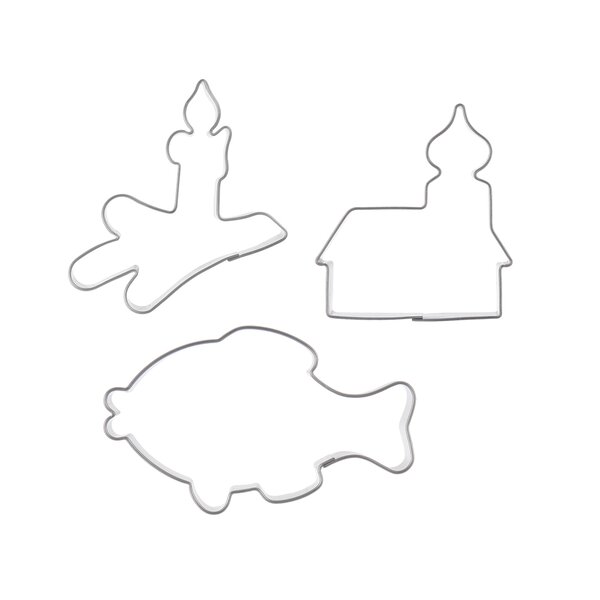 Vykrajovačka Vianoce sada 3 ks