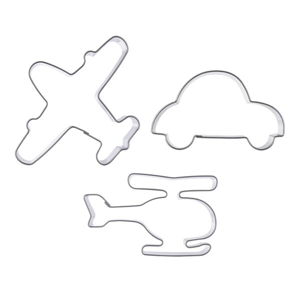 Vykrajovačka zem-vzduch sada 3 ks