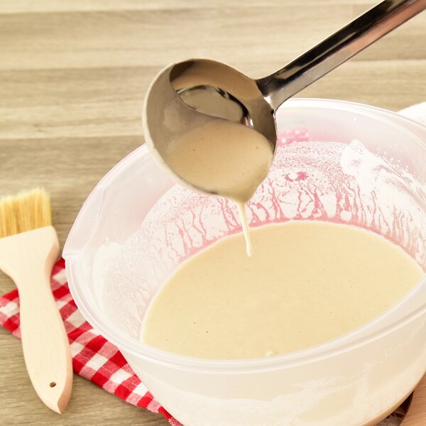 Naberačka s výlevkou 26 cm, pr. 6 cm