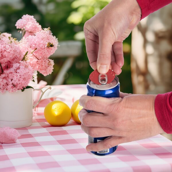 Otvárač-krytka na nápojové plechovky 6 ks