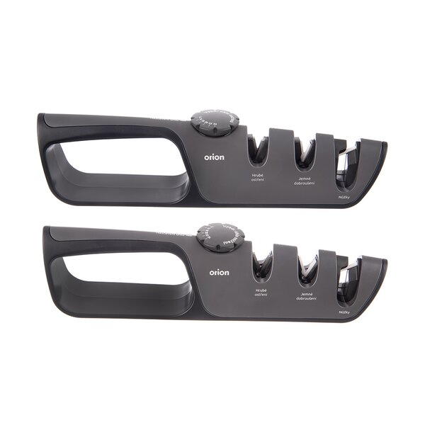 Ostrič nožov s rukoväťou 3v1