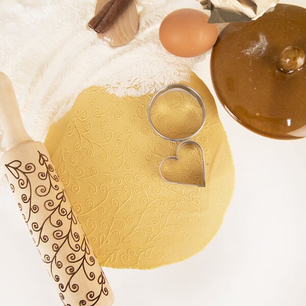 Valček na cesto stonky 16 cm