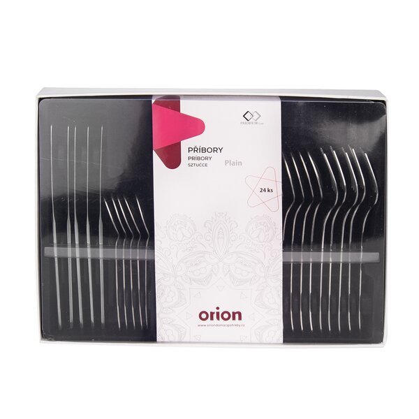 Jedálenské príbory Plain 24 dielov 