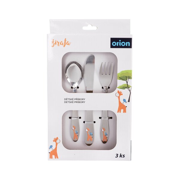 Jedálenský detský príbor ŽIRAFA 3 diely