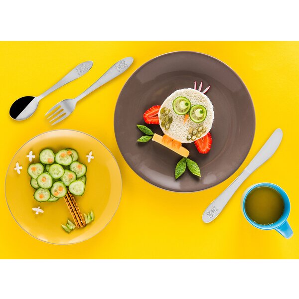 Jedálenský detský príbor medvídek 3 diely