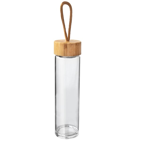 Nápojová fľaša s viečkom a sitkom 0,5 l