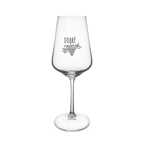 Pohár na víno Dobrý ročník 0,35 l 1 ks