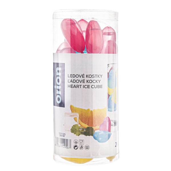 Forma na ľad - ľadové kocky SRDCE 