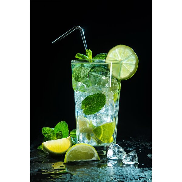 Nápojová slamka 4 ks s kefkou