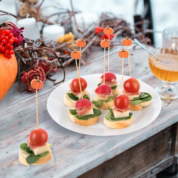 Napichovadlá Halloween tekvica 20 ks