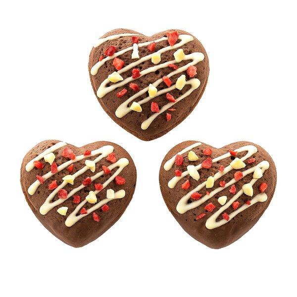 Forma na pečenie muffiny srdce