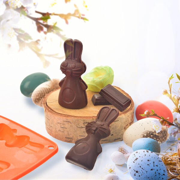 Forma na čokoládu zajačikovia