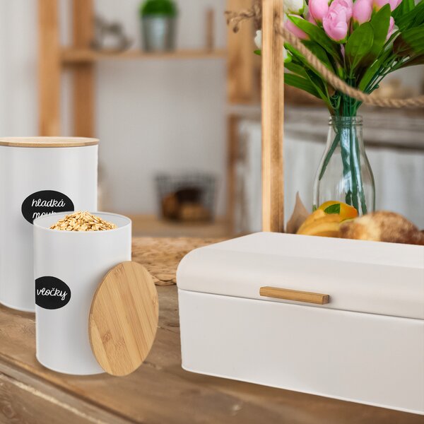 Chlebník WHITELINE 42x24x16,5 cm