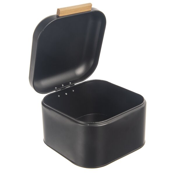 Chlebník BLACK 21,5x20x14 cm