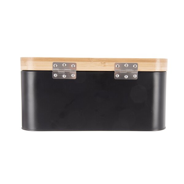 Chlebník BLACK 30x19,5x14,5 cm