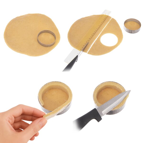 Formička-ráfik na pečenie tartaletky 6 ks