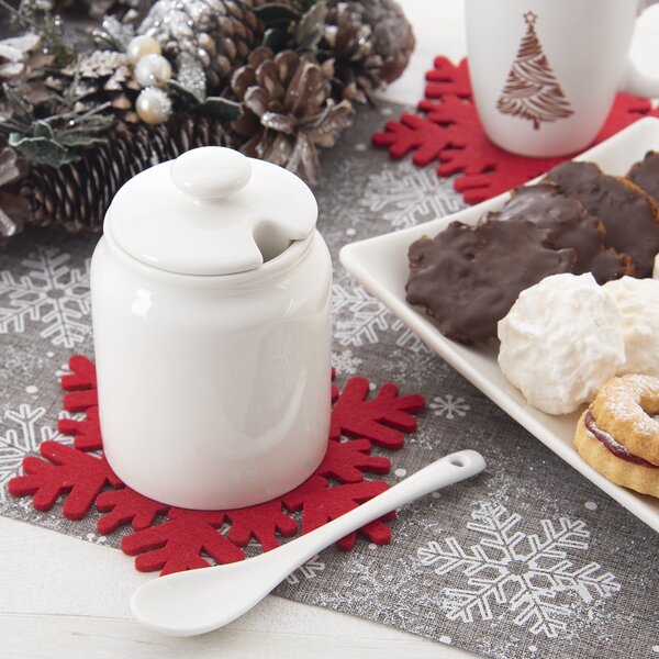 Cukornička s lyžičkou MONA pr. 7 cm