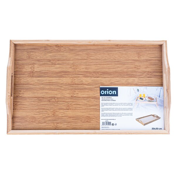 Servírovacia tácka do postele 50x30 cm