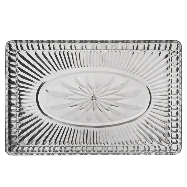 Servírovacia tácka Kryštál 33x21,5 cm