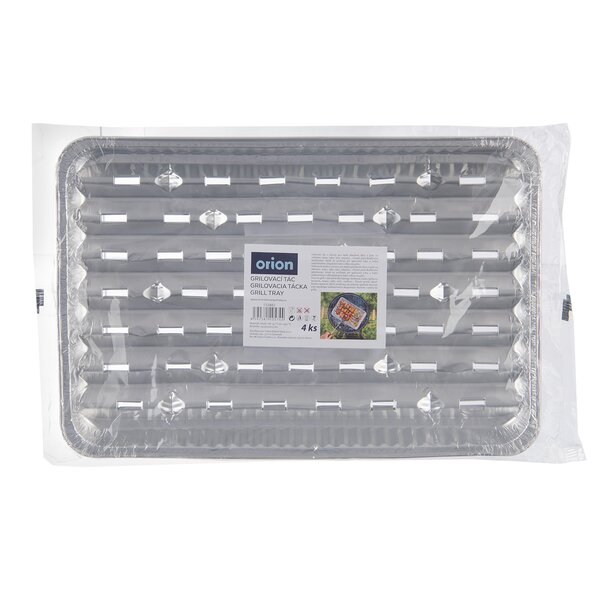 Grilovacia tácka 34,5x23 cm 4 ks