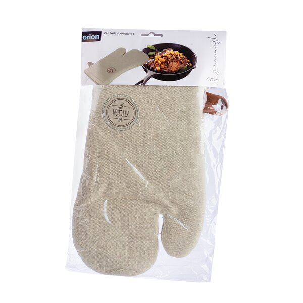 Kuchynská chňapka s magnetom My kitchen GREENISH