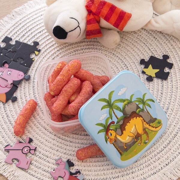 Box na desiatu dinosaurus 4 ks