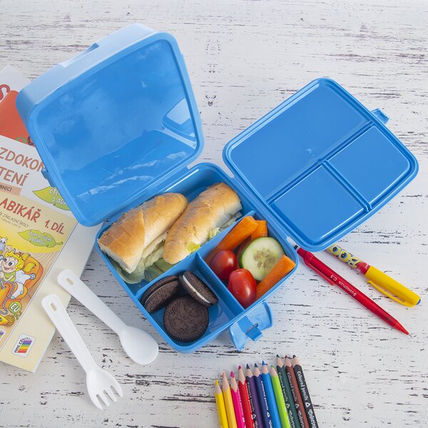 Box na desiatu delený