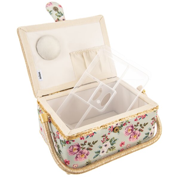 Kazeta na šitie KVET 24x18x13 cm