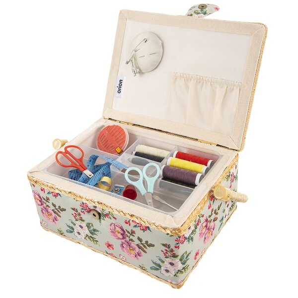 Kazeta na šitie KVET 24x18x13 cm