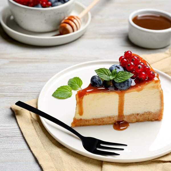 Dezertná vidlička BLACK 2 ks