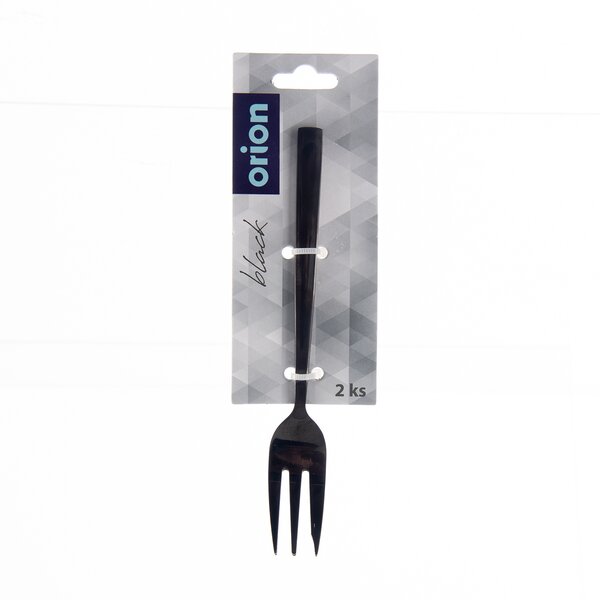 Dezertná vidlička BLACK 2 ks