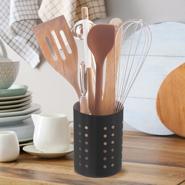 Stojan na príbory BLACK pr. 9,3 cm