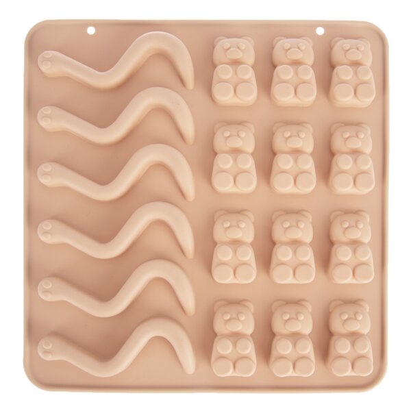 Forma na pečenie medvedíky/dážďovky