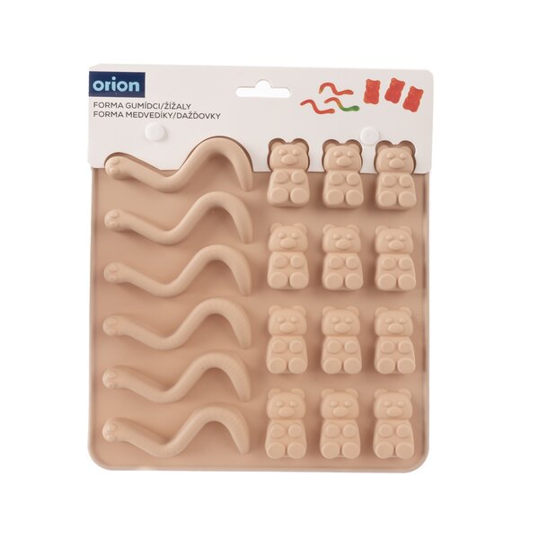 Forma na pečenie medvedíky/dážďovky