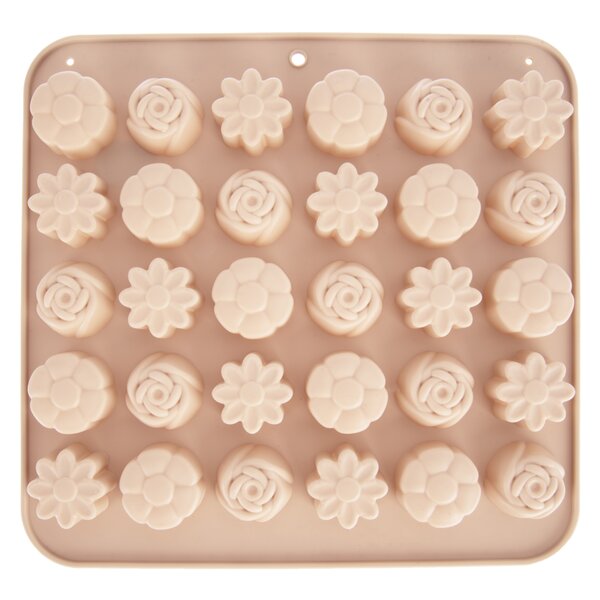 Forma na čokoládu kvetinky