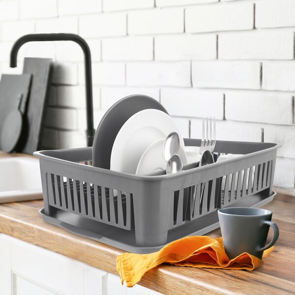 Odkvapkávač na riad s podnosom