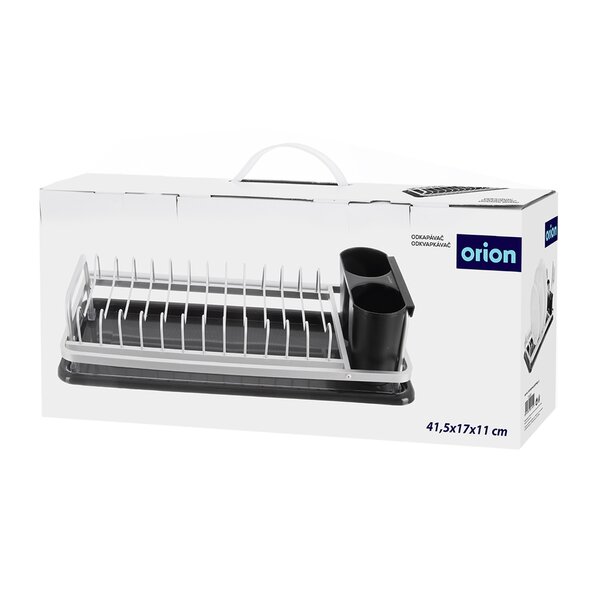 Odkvapkávač na riad Deluxe s podnosom