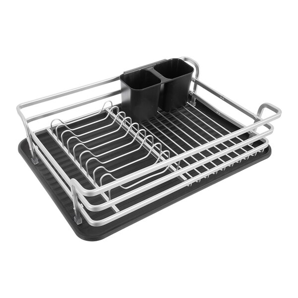 Odkvapkávač na riad Deluxe s podnosom