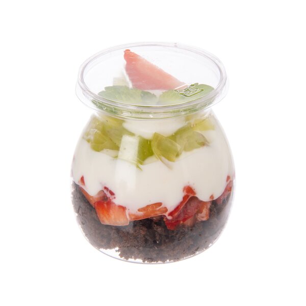 Pohárik s viečkom na dezert 0,17 l 6 ks