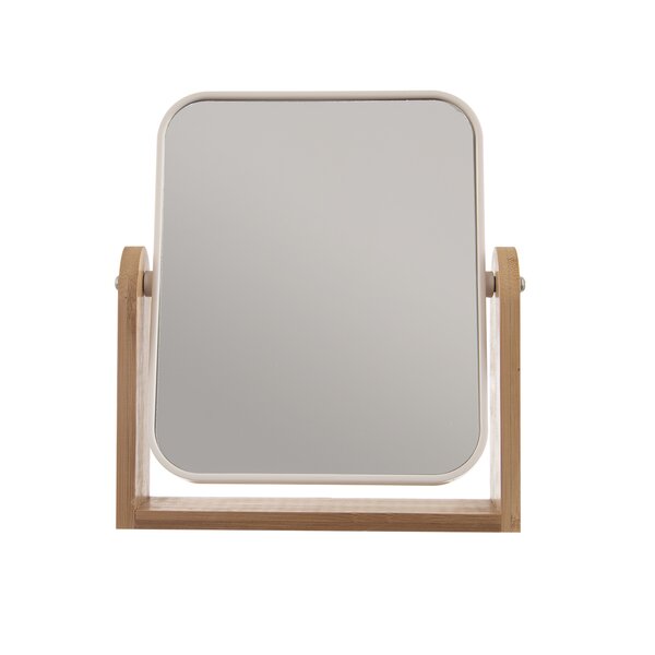 Kozmetické zrkadlo WHITNEY so stojanom 18x20 cm