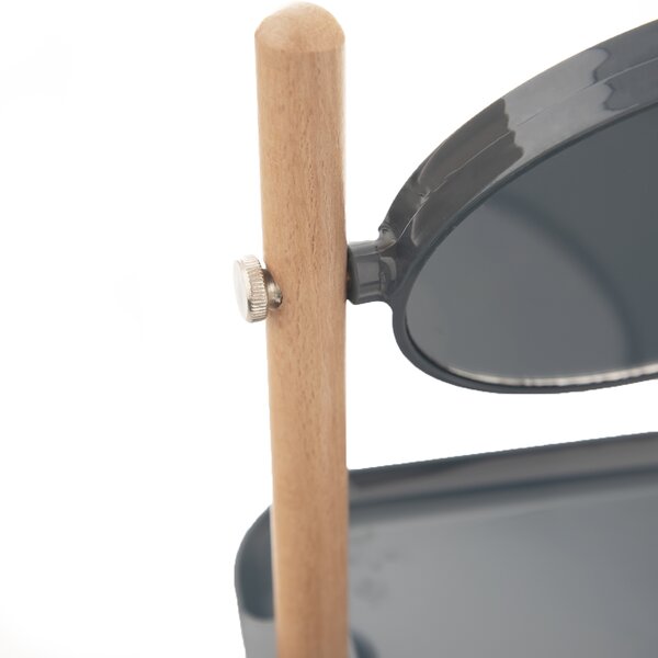 Kozmetické zrkadlo so stojanom 22,5x23 cm