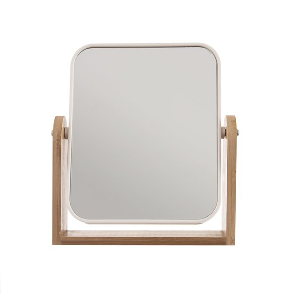 Kozmetické zrkadlo WHITNEY so stojanom 18x20 cm